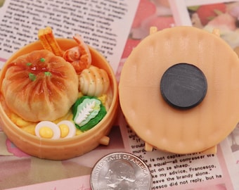 Miniature Chinese Dumpling Fridge Magnet: Spicy Red Oil Dumplings