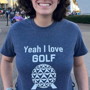 Epcot golf shirt