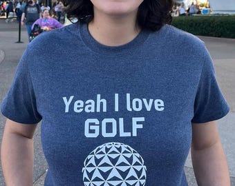 Epcot golf shirt