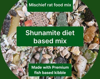 Miscela di cibo per topi basata sulla dieta shunamita