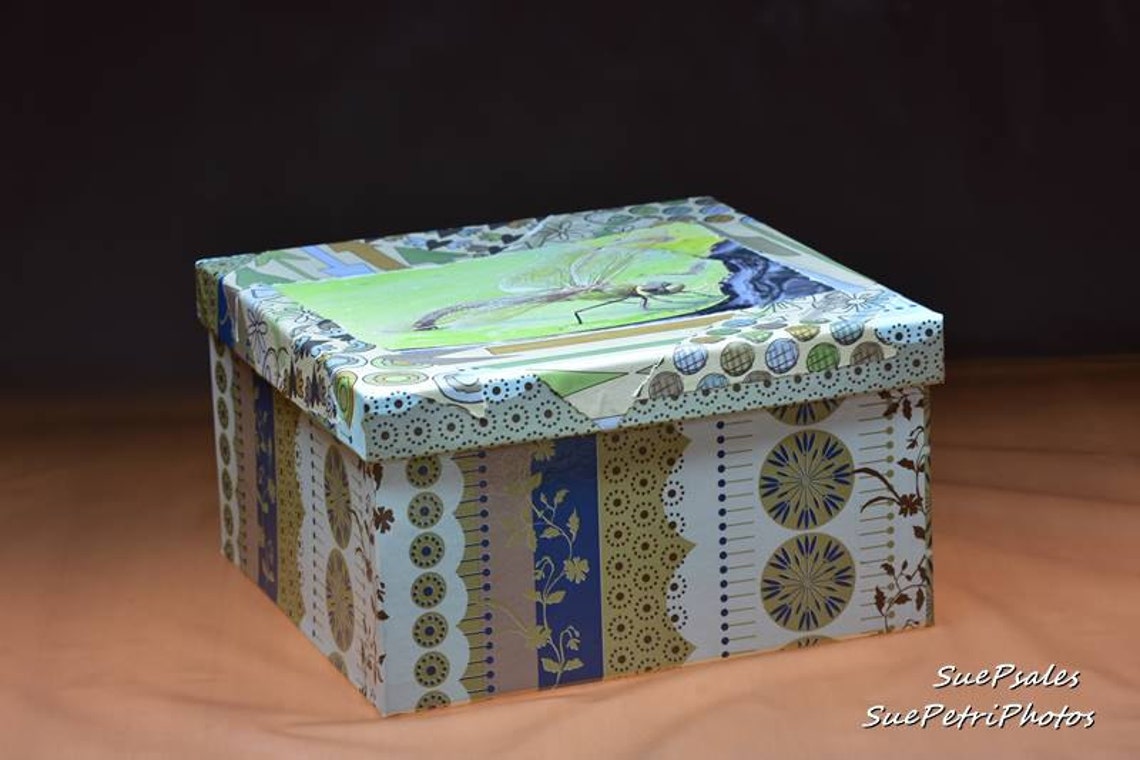 Gift Box Decorative Gift Box Decorative Storage Box Photo Etsy Canada