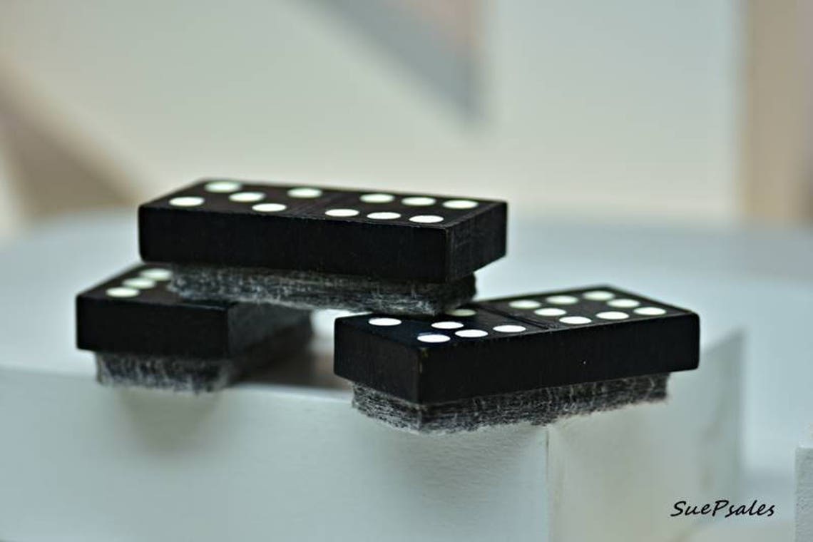 Mini Chalkboard Erasers Vintage Domino Chalkboard Erasers Etsy Canada