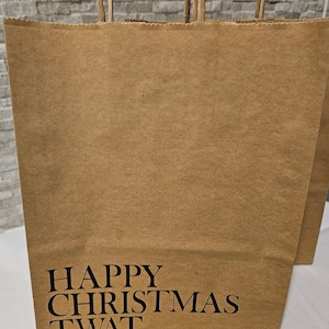 Novelty rude gift bag | Funny rude gift bag | custom fun gift bags | offensive gift bag