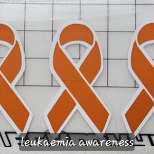 cancer awareness ribbon decals | disability awareness decals | awareness ribbon vinyl decals