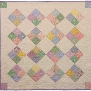 Summer Breeze Quilt Top Kit to Make a Baby Quilt