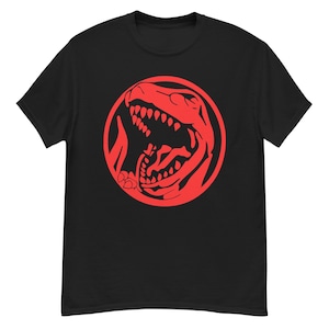 Mighty Morphin Power Rangers Red Ranger Tyrannosaurus T-Shirt