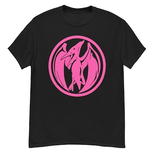 Mighty Morphin Power Rangers Pink Ranger Pterodactyl T-Shirt