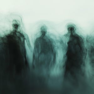 Ghostly Figures Abstract Art Background Image Desktop Wallpaper Ghostly Figures Abstract Art Background Image Desktop Wallpaper