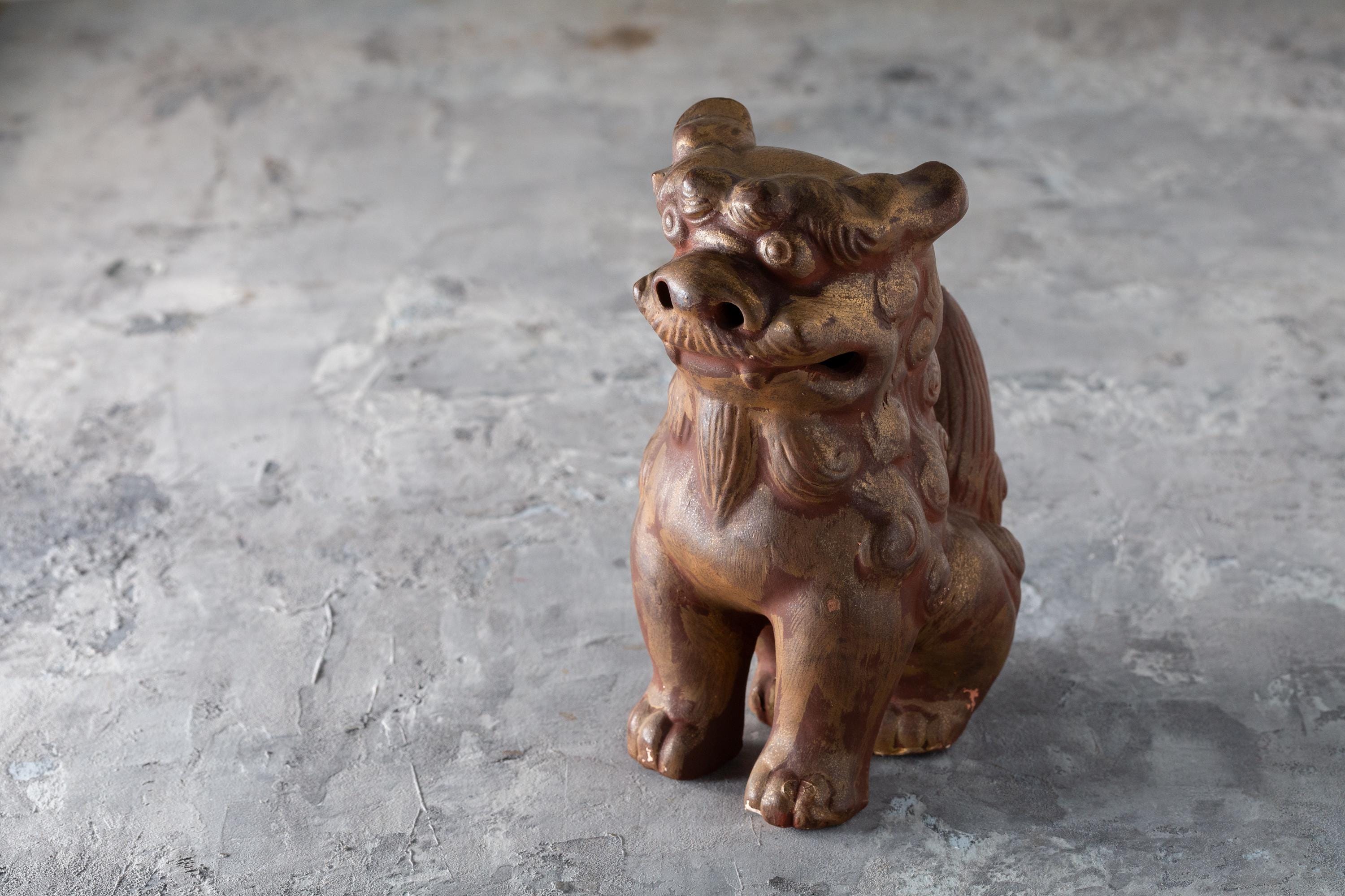 備前焼 狛犬 獅子 置物 置物 岡山 日本 1970年代 ヴィンテージ - Etsy 日本