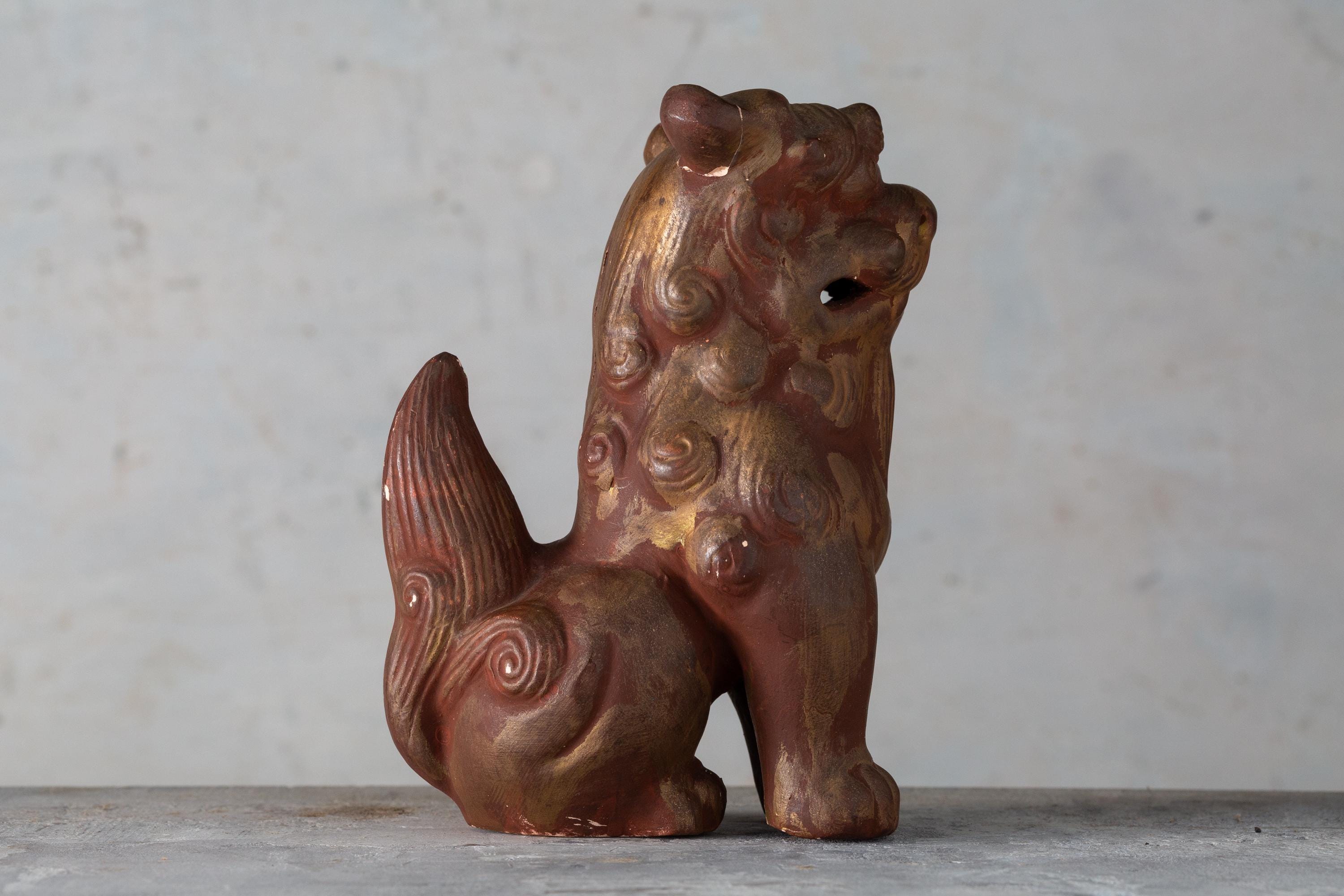 備前焼 狛犬 獅子 置物 置物 岡山 日本 1970年代 ヴィンテージ - Etsy 日本