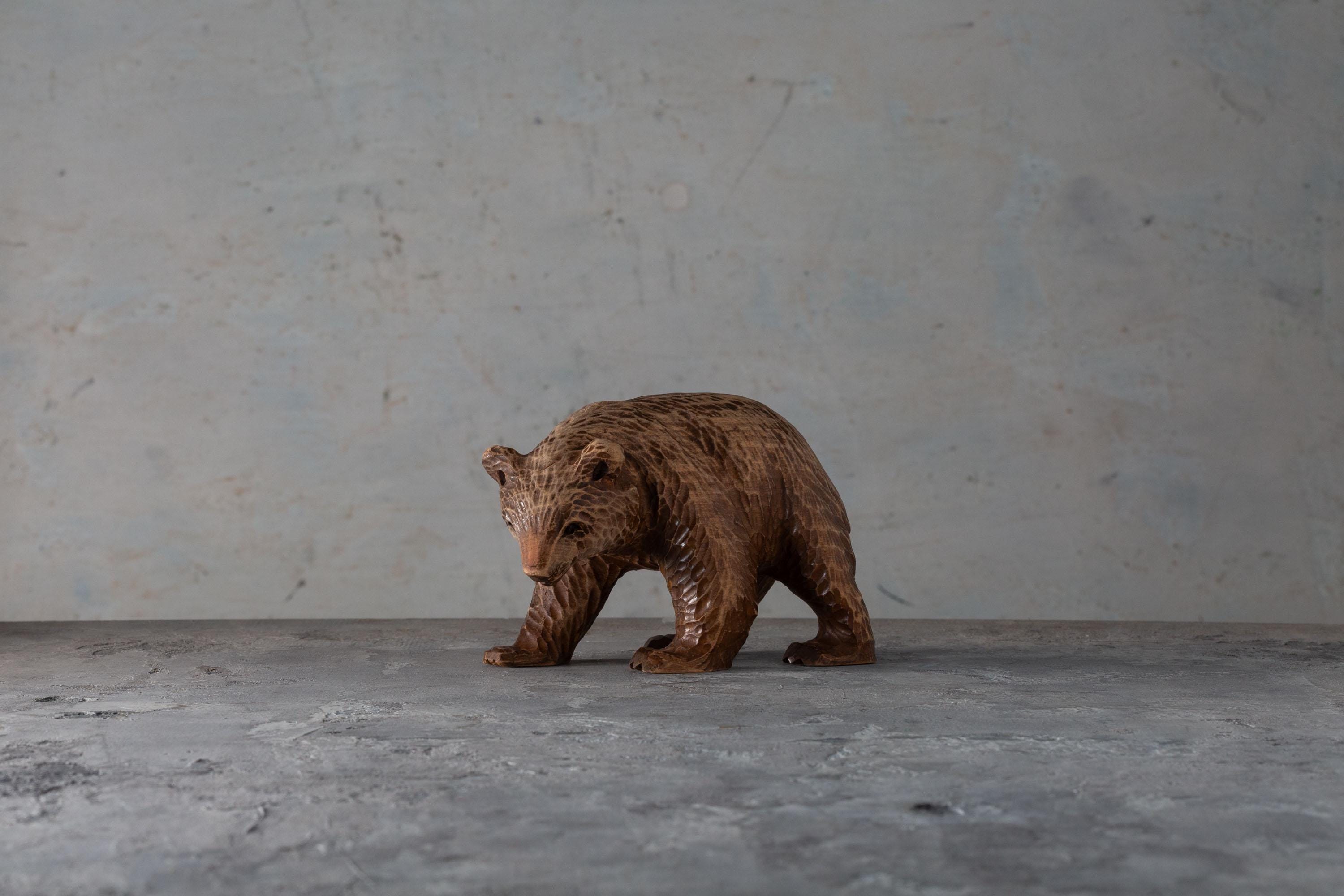 Japan bear carving - Etsy 日本