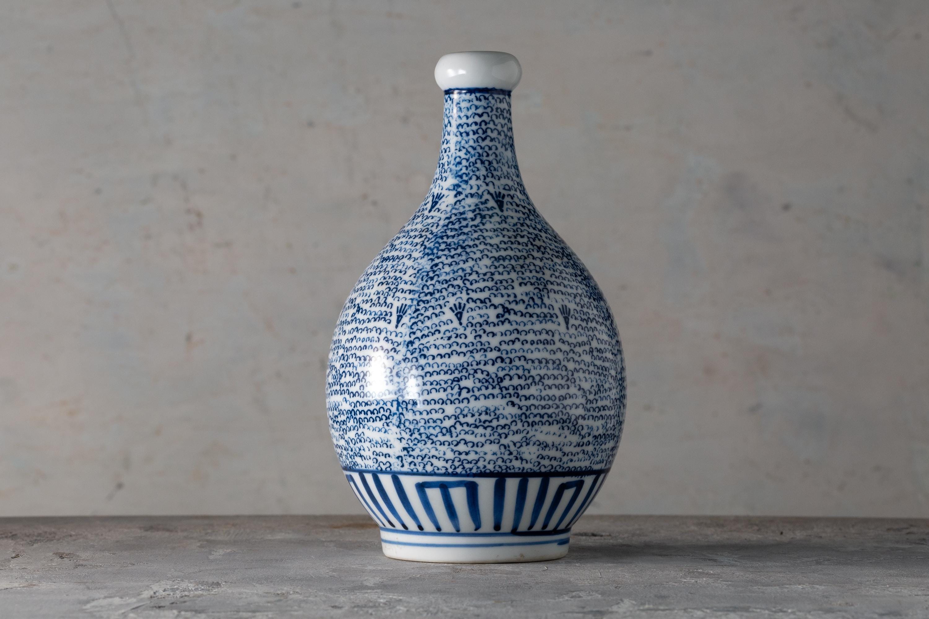 徳利 伊万里焼 みじん唐草徳利 磁器 大正～昭和初期 ヴィンテージ