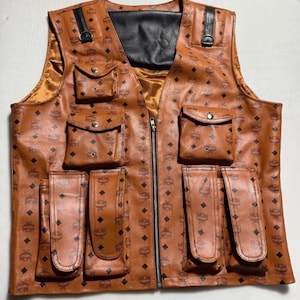 Louis Vuitton Motorcycle Vest - Etsy