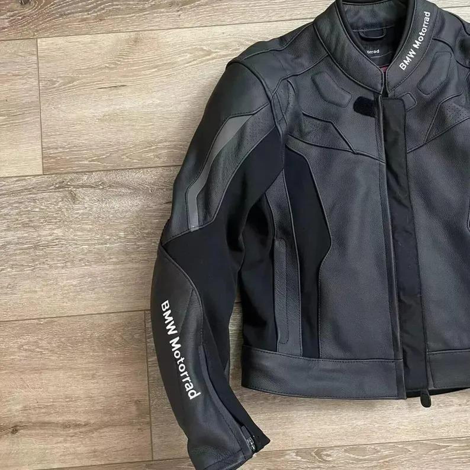 Bmw Motorrad Racing Motorcycle Leather Jacket - Cowhide Leather & CE ...
