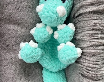 Crochet Baby Dino Snuggler