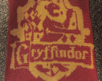 Escudo de la casa Gryffindor con cota de malla para colgar en la pared