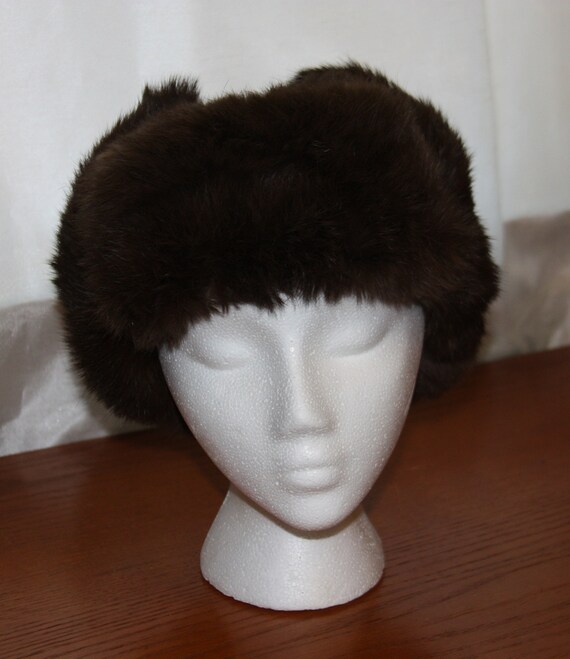 vintage russian fur hat