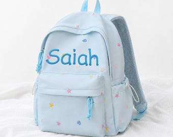 Personalized Kids Backpack • Kindergarten School Bag • Hidden Pocket Backpack • Back to School Gift