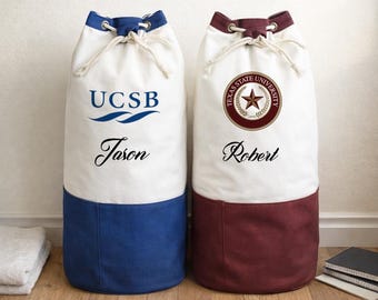 Personalized Laundry Bag – Custom [University/Team] Crest & Emblem Laundry Basket