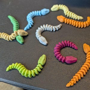Cruise Snakes on a Ship for Duck Hide Game (15/30 Pack) - 3D Printed image 4