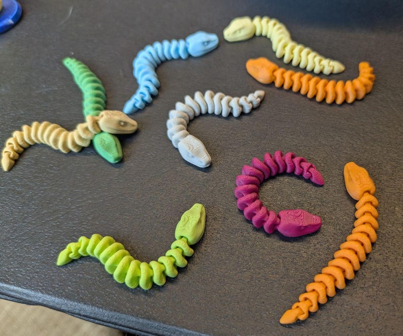 Cruise Snakes on a Ship for Duck Hide Game (15/30 Pack) - 3D Printed image 4