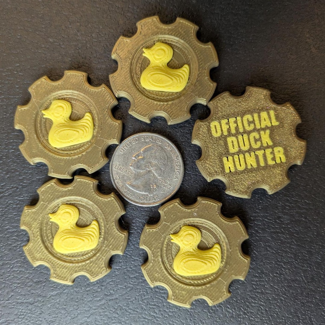 Duck Hunter Coin Double Sided for Duck Hide Game (10/25/50 Pack) - Etsy