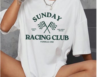 Formula One Fan Unisex Tee - F1 Lover Gift - Motorsport T-Shirt - 100% Cotton F1 Shirt - Sundays Racing Enthusiast Top