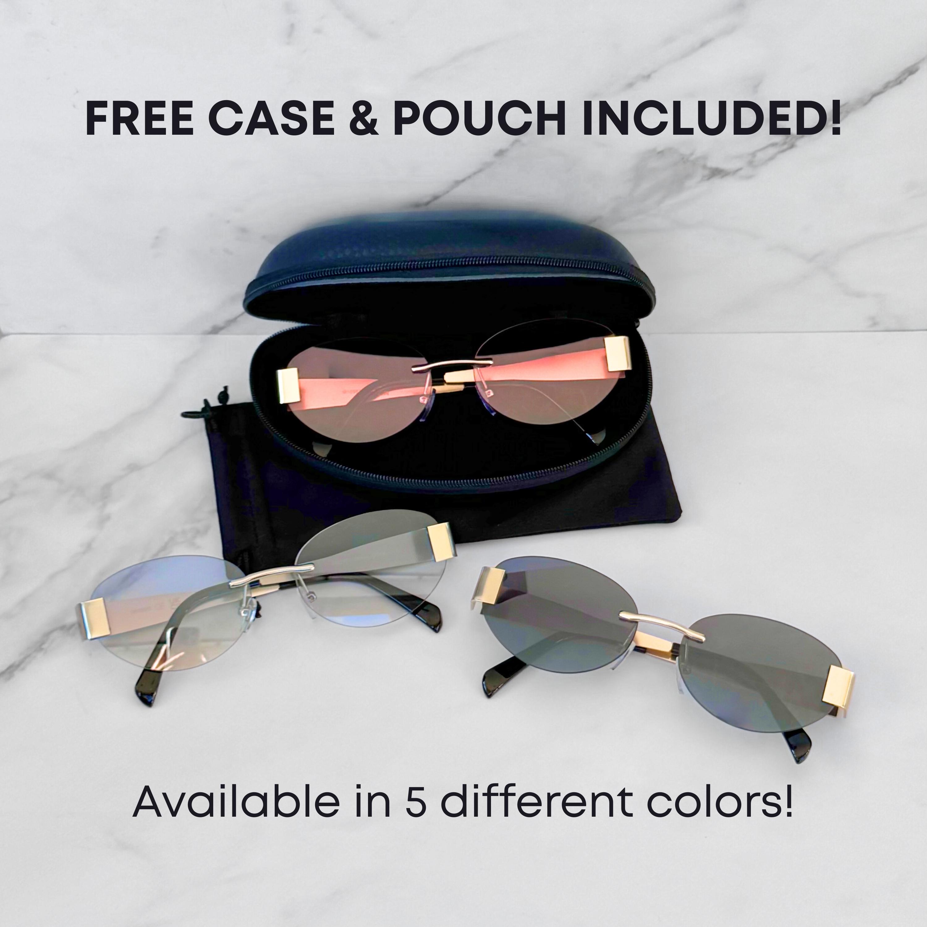 NWT True Vintage 90\'s Lady Fashion Designer Sunglasses (Crystal Gray) Fossil Women main image 3