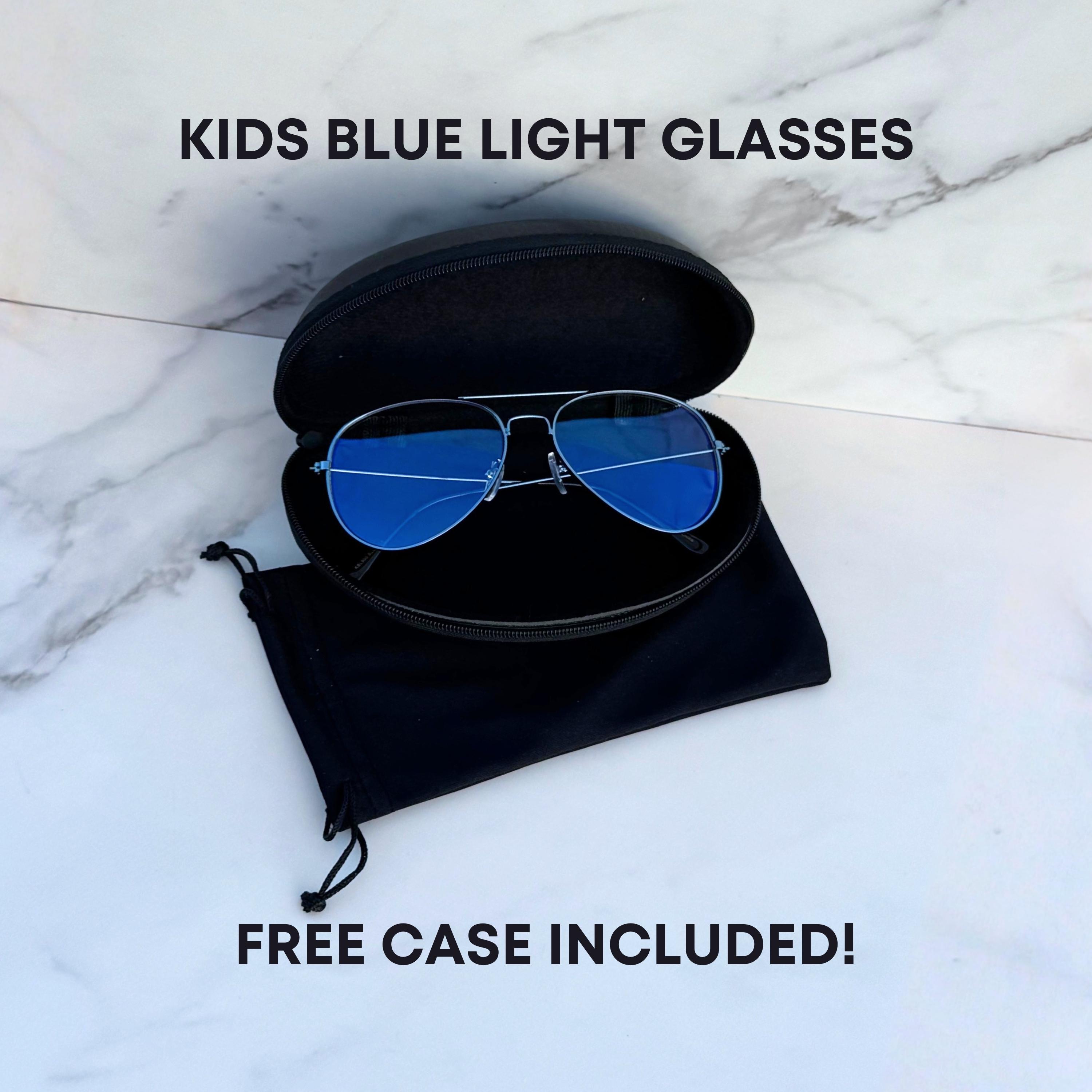Aviator Blue Blocking Glasses - Etsy