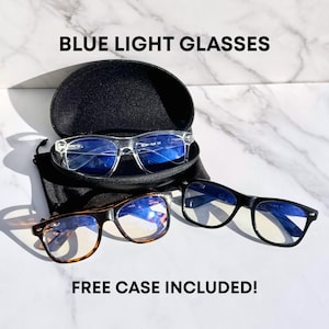 Blue Light Blocking Glasses for School, College, Gaming, Remote Work - VISTA