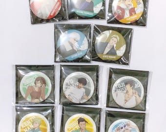 Official Jujutsu Kaisen Cafe Collab Can Badges – Shibuya Incident, Hidden Inventory Ver.