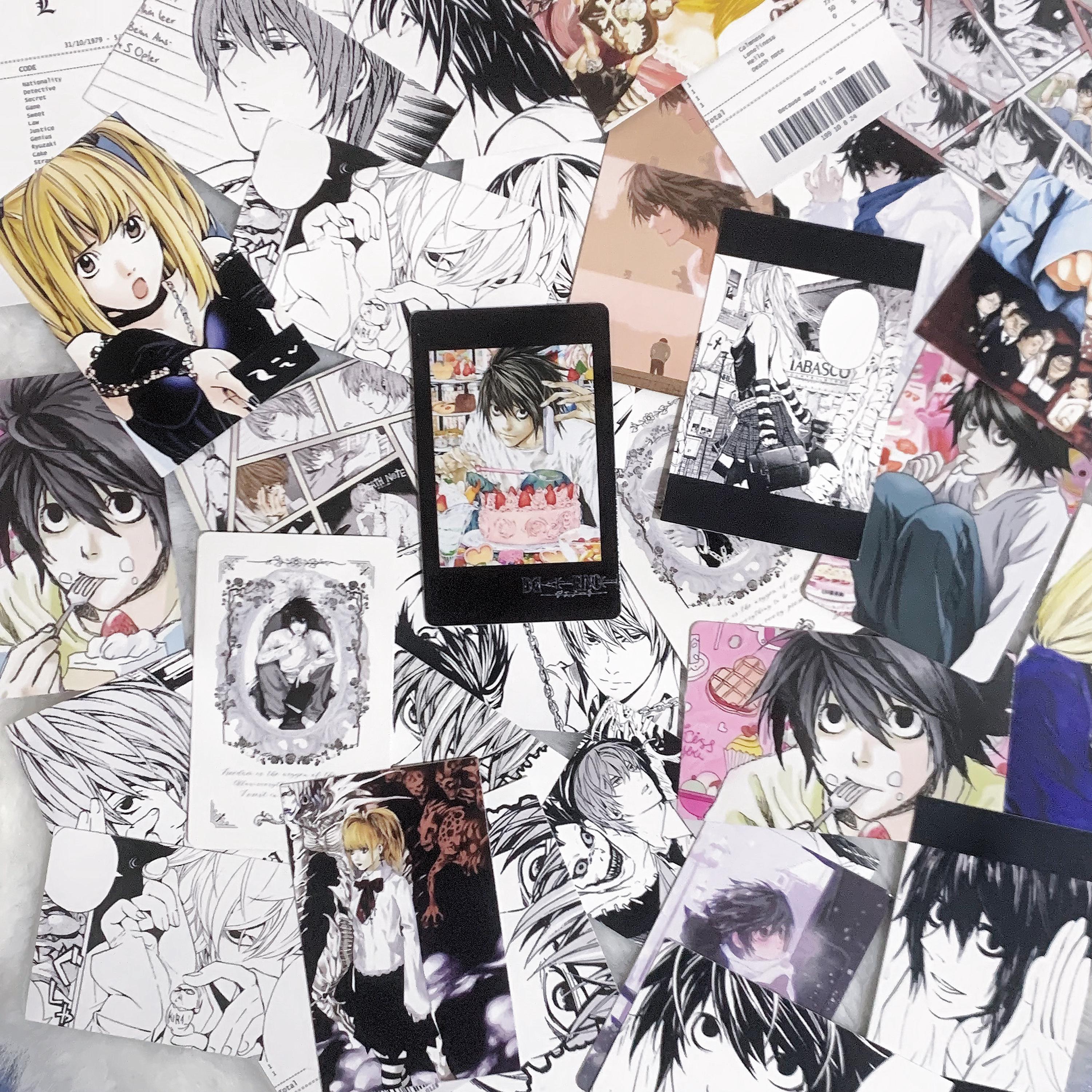 L Death Note Card - Etsy