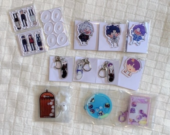 Love and Deepspace Acrylic Merch, Mini Standee and Keychain
