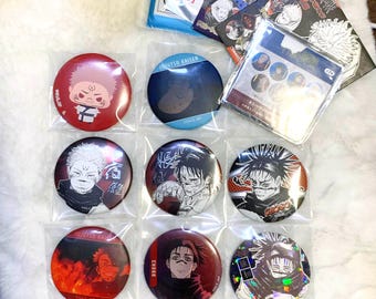 Jujutsu Kaisen Choso, Sukuna, Toji Can Badge Collection (Official Merchandise)