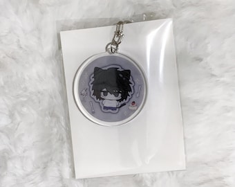 Llavero acrílico hecho a mano de Death Note L Lawleit