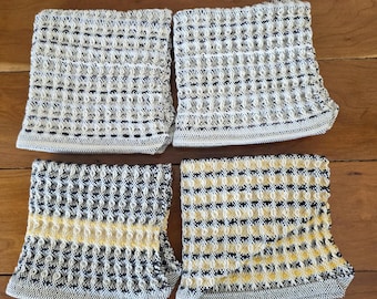 NEW Waffle weave hand woven cloths!  100% cotton for kitchen or bath