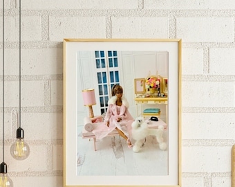 Barbie in Her Boudior Fine Art Photograph