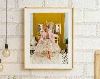 Vintage Ponytail Barbie Vanity Fine Art Photograph