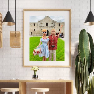 Vintage Barbie and Ken Visit The Alamo