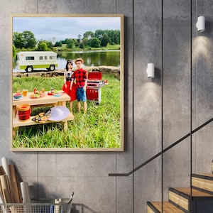 Barbie And Ken RV Picnic Fine Art Photograph