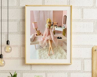 Barbie in Her Boudoir Fine Art Photograph