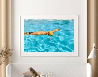 Malibu Ken Goes Swimming Fine Art Photograph