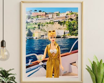 Barbie Visits Capri Fine Art Photograph