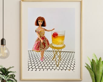 Barbie and the Giant Old Fashioned Fine Art Photograph