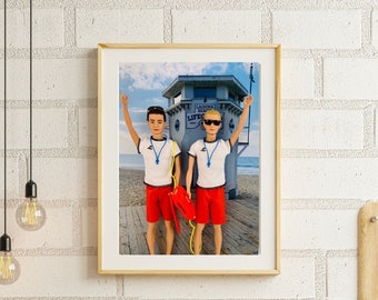 Vintage Ken Lifeguard Fine Art Photograph