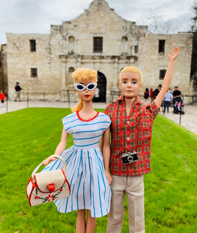 Vintage Barbie and Ken Visit The Alamo image 2