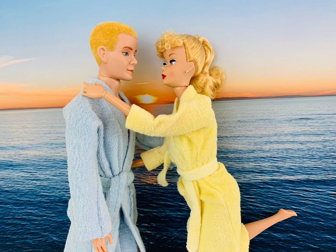 Barbie and Ken Sunset Kiss Fine Art Photograph | Etsy