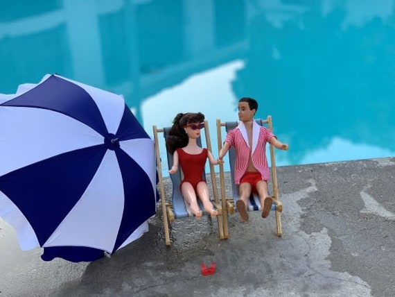 vintage barbie and ken prints