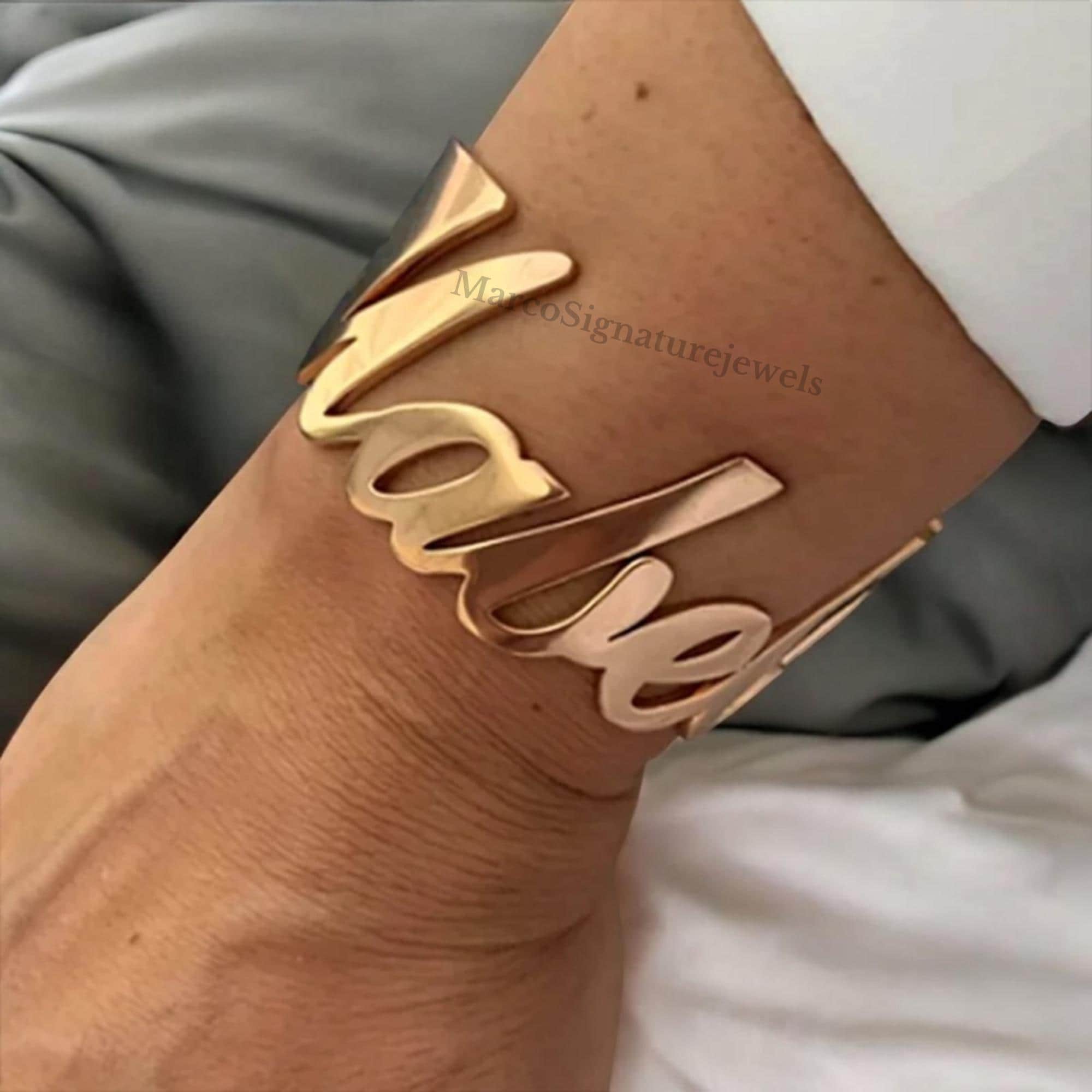 Custom Bangle Bracelet | Name Bangle | Personalized Bangle | Custom Made Birthday Gift | personalized gifts | Gift for Her | Name Bracelet