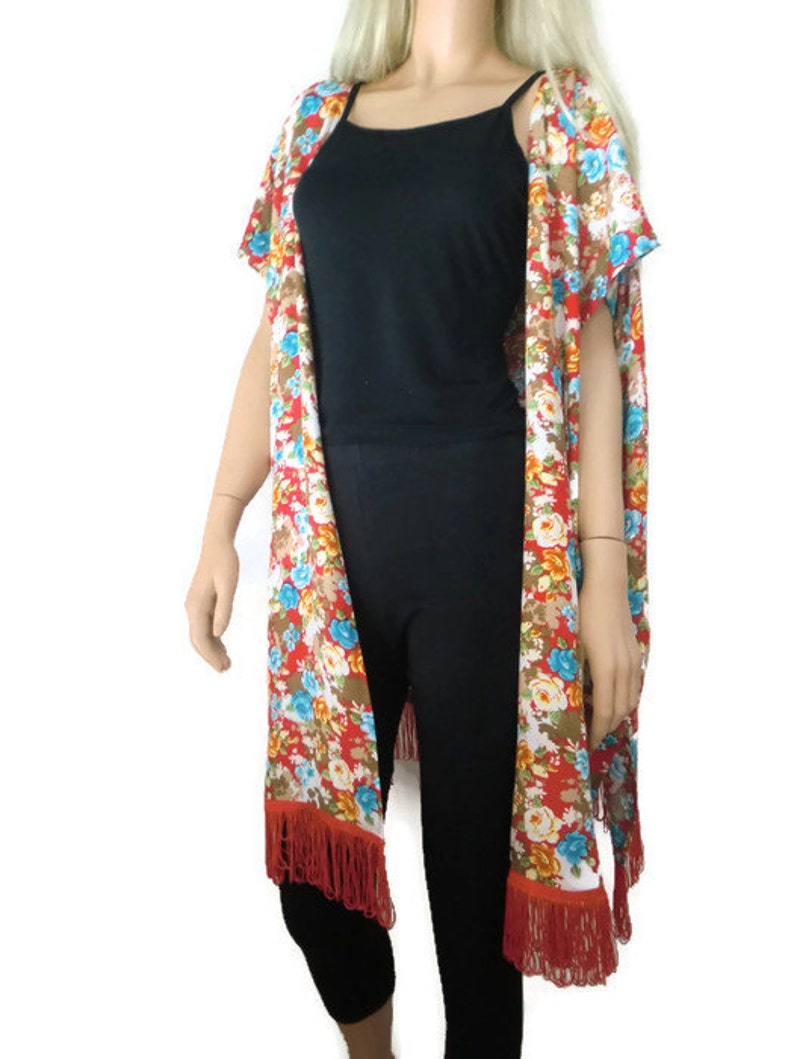 short sleeve kimono jacket